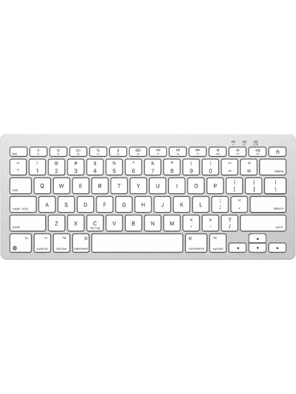 Wireless Bluetooth Keyboard for Mac, USB-C Rechargeable, Slim Design, Portable